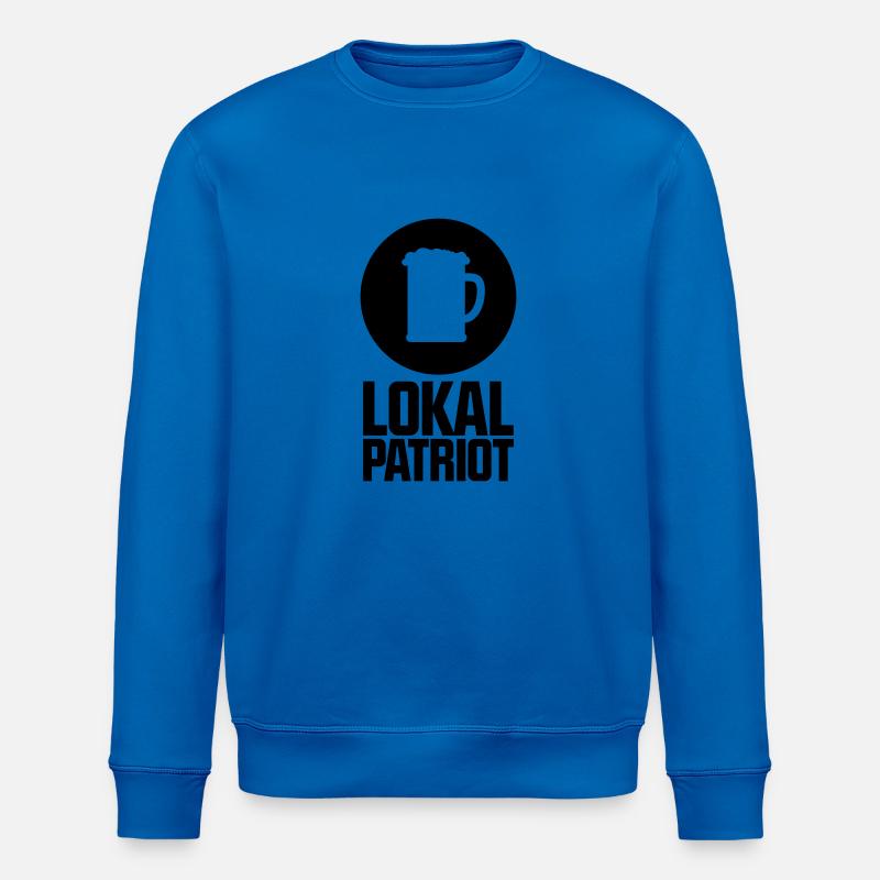 Lokalpatriot Bier - Stanley/Stella Unisex Bio-Sweatshirt ROLLER - Königsblau