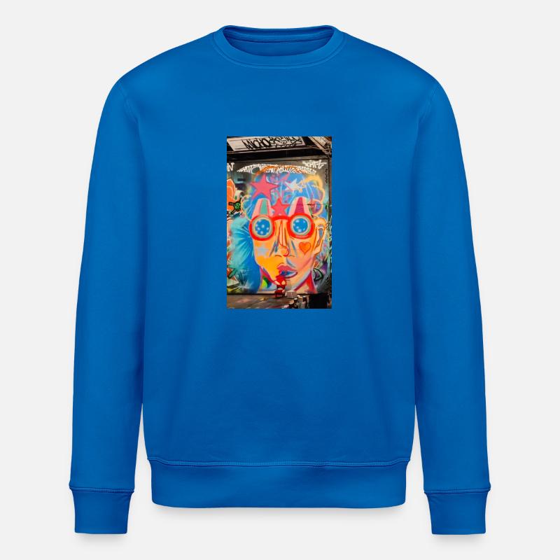 Graffity Explorer - Stanley/Stella Unisex Bio-Sweatshirt ROLLER - Königsblau