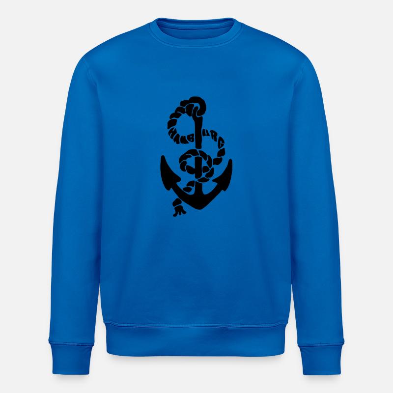 Hamburg Anker - Stanley/Stella Unisex Bio-Sweatshirt ROLLER - Königsblau
