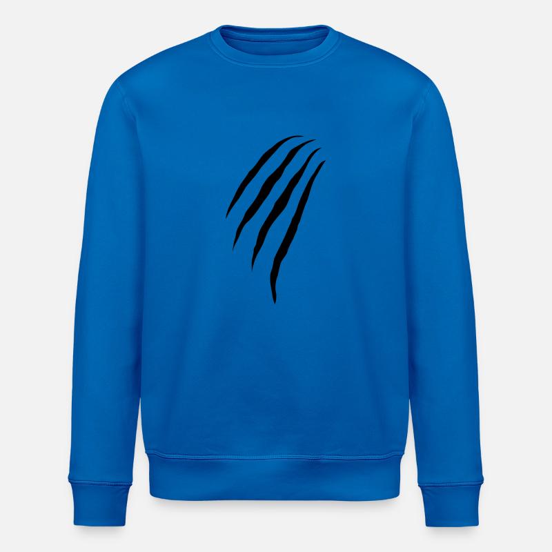 claws - Stanley/Stella ROLLER Unisex Organic Sweatshirt - royal blue
