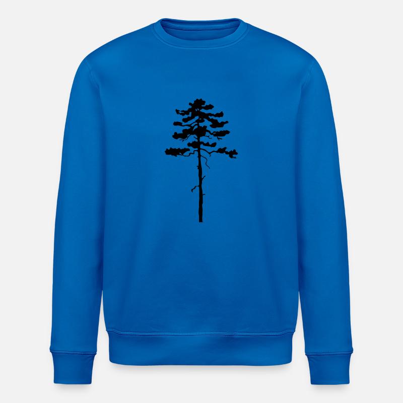 Tree Pine - Sweat bio ROLLER Stanley/Stella Unisexe - bleu roi