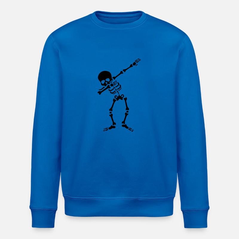 skull dabbing - Stanley/Stella Unisex Bio-Sweatshirt ROLLER - Königsblau