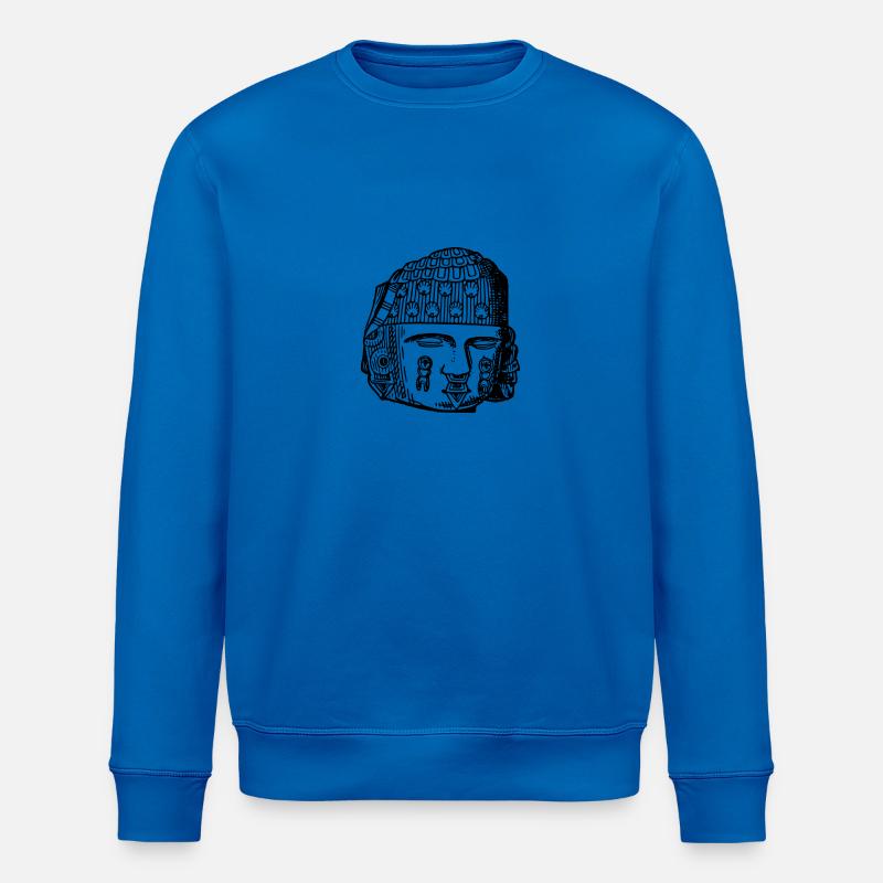 aztec - Stanley/Stella Unisex Bio-Sweatshirt ROLLER - Königsblau