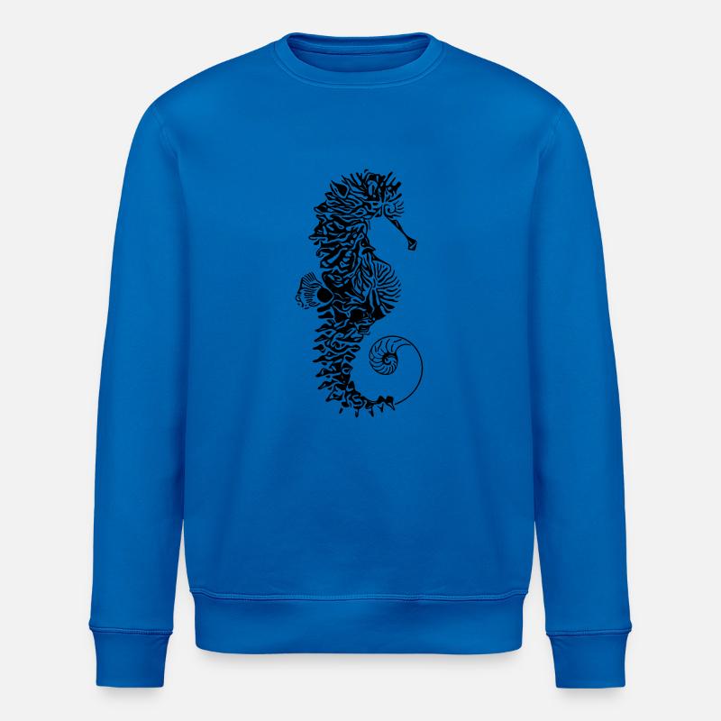 Seepferd - Stanley/Stella Unisex Bio-Sweatshirt ROLLER - Königsblau