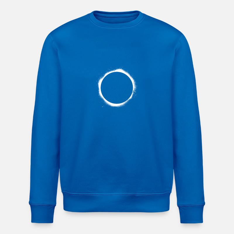 solar eclipse - Stanley/Stella ROLLER Unisex Organic Sweatshirt - royal blue