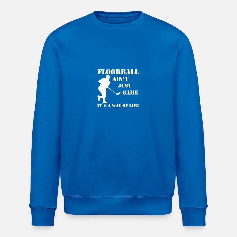 Floorball - Stanley/Stella Unisex Bio-Sweatshirt ROLLER - Königsblau