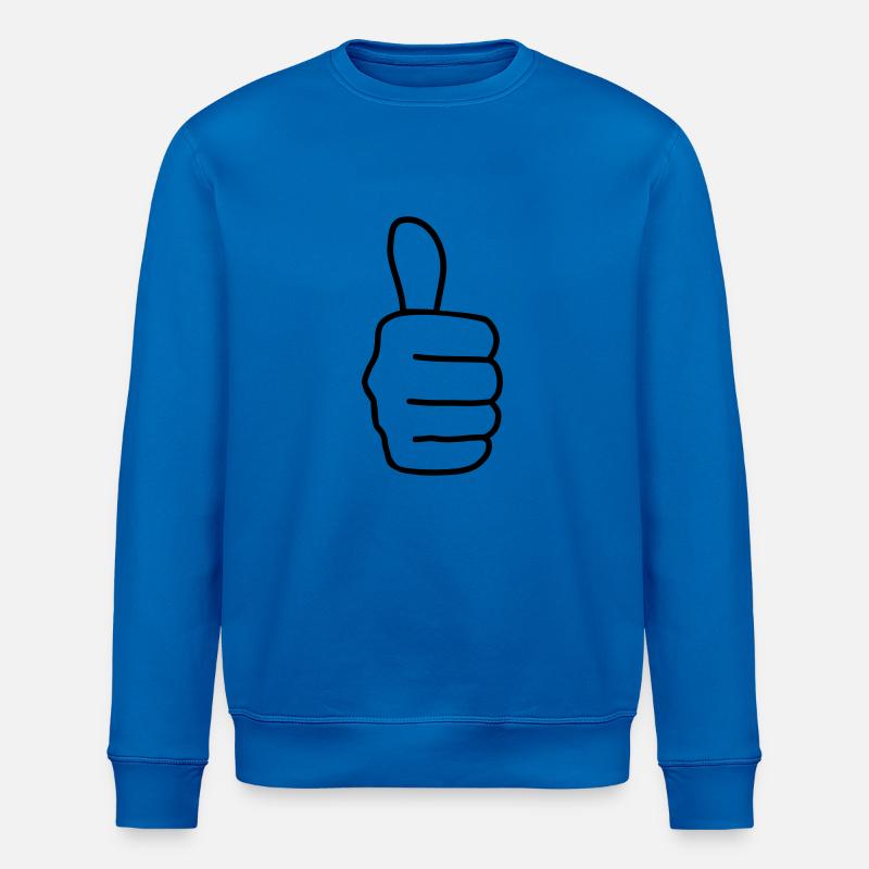 Daumen hoch - Stanley/Stella Unisex Bio-Sweatshirt ROLLER - Königsblau
