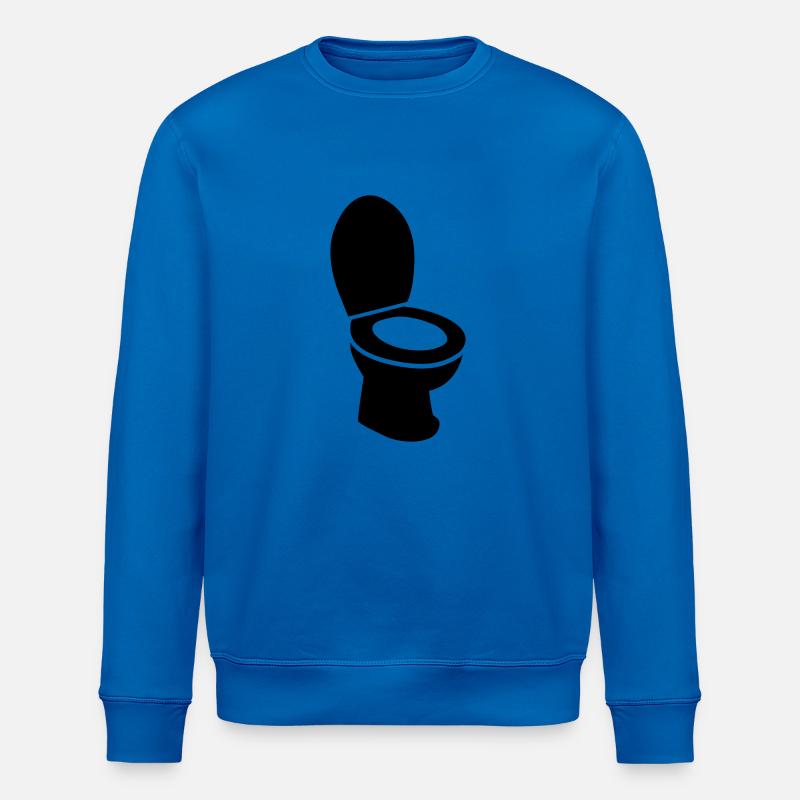 Toilette WC - Sweat bio ROLLER Stanley/Stella Unisexe - bleu roi