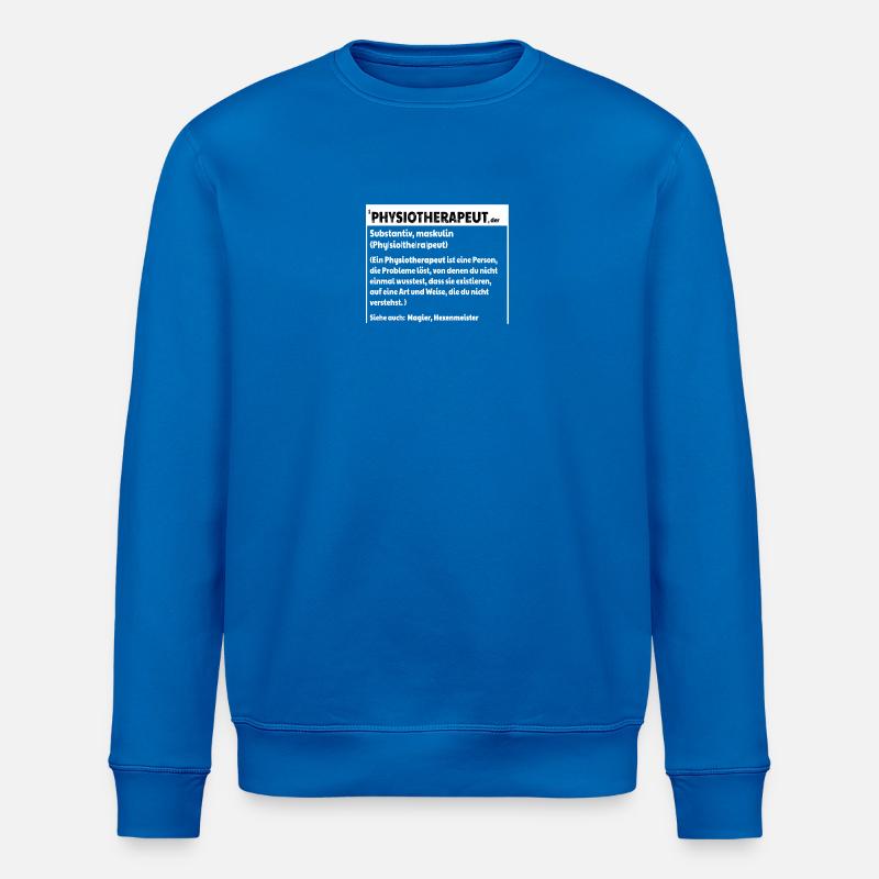 Physio Definition - Stanley/Stella Unisex Bio-Sweatshirt ROLLER - Königsblau