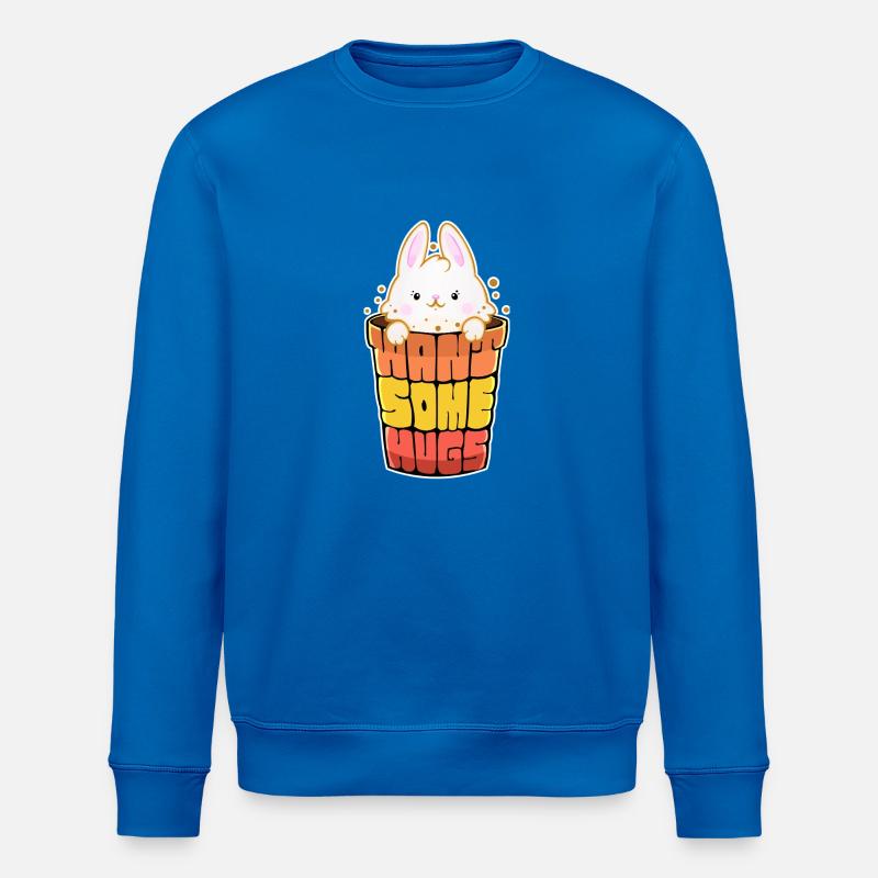 Envie de câlins ? - Sweat bio ROLLER Stanley/Stella Unisexe - bleu roi