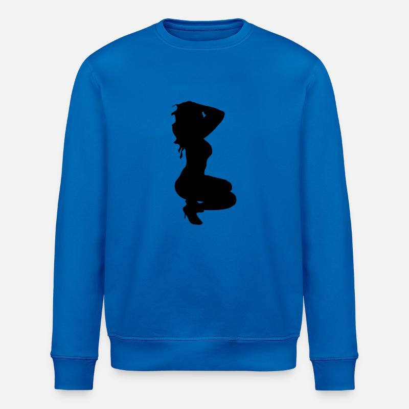 sexy lady 14 - Stanley/Stella Unisex Bio-Sweatshirt ROLLER - Königsblau