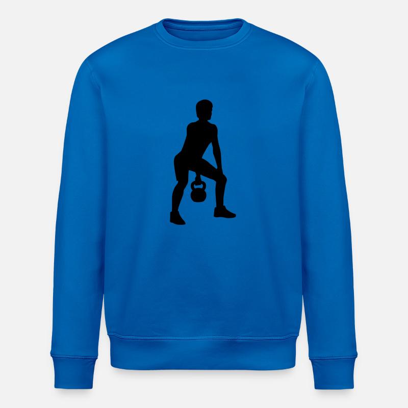 Kettlebell - Stanley/Stella Unisex Bio-Sweatshirt ROLLER - Königsblau