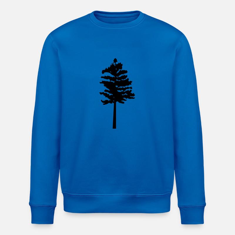 trees - tree - Stanley/Stella ROLLER Unisex Organic Sweatshirt - royal blue