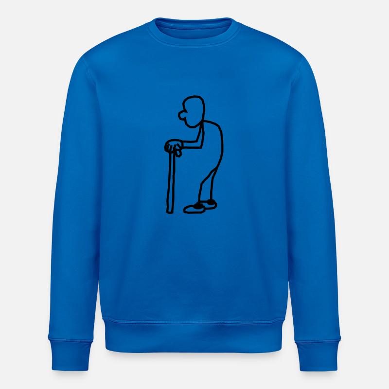 urli_das_strichmaennchen - Sweat bio ROLLER Stanley/Stella Unisexe - bleu roi