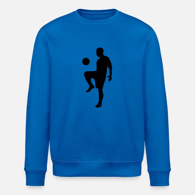 Foot - Sweat bio ROLLER Stanley/Stella Unisexe - bleu roi