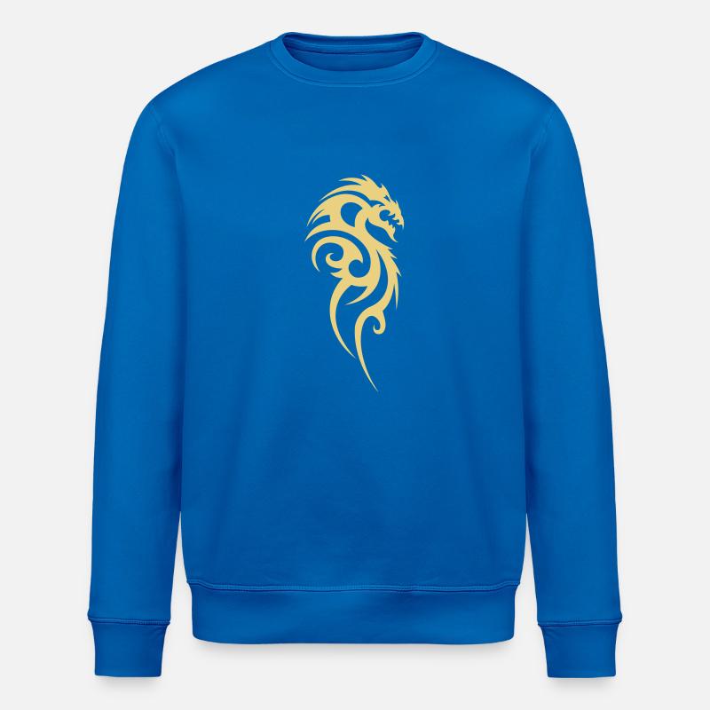 Dragon Tribal - Stanley/Stella Unisex Bio-Sweatshirt ROLLER - Königsblau