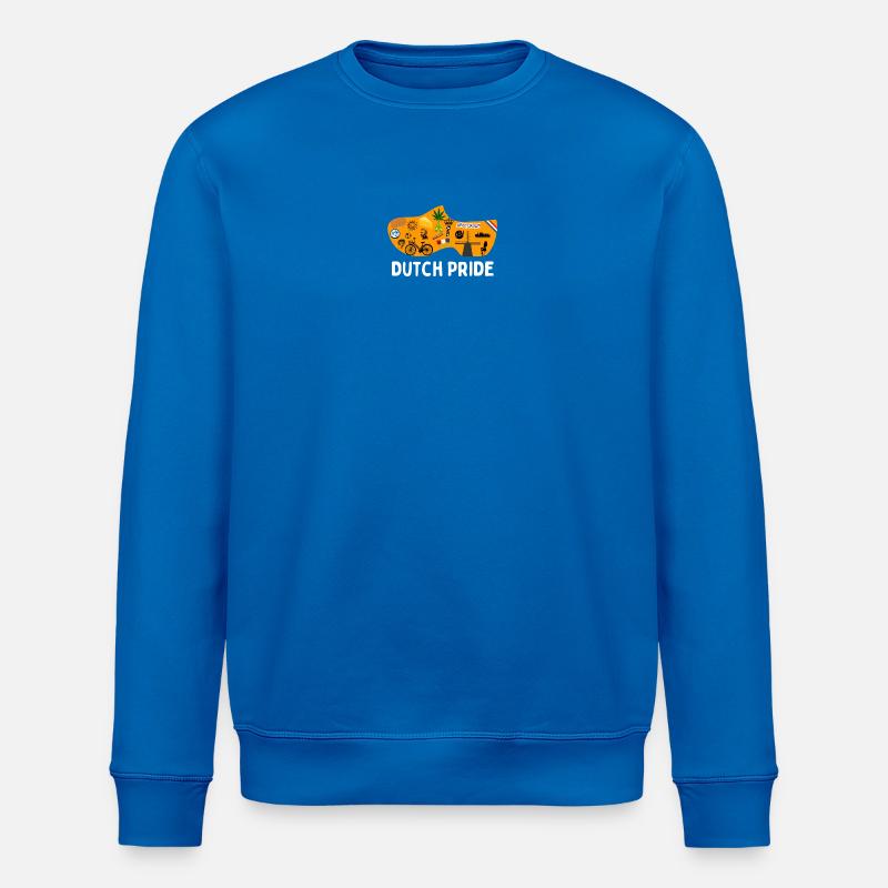 Dutch pride - Stanley/Stella ROLLER Unisex Organic Sweatshirt - royal blue