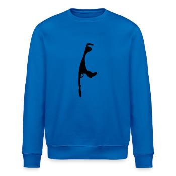 insel sylt - Stanley/Stella Unisex Bio-Sweatshirt ROLLER - Königsblau - Vorne - Nik (191cm)