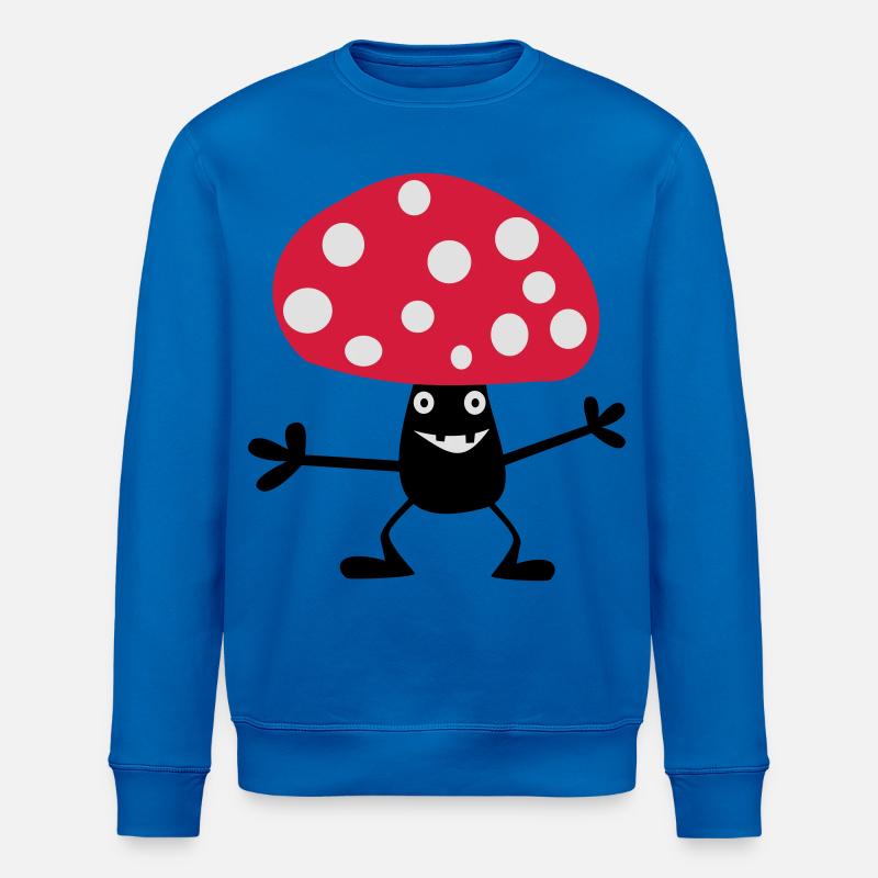 Toadstool vilain - Sweat bio ROLLER Stanley/Stella Unisexe - bleu roi