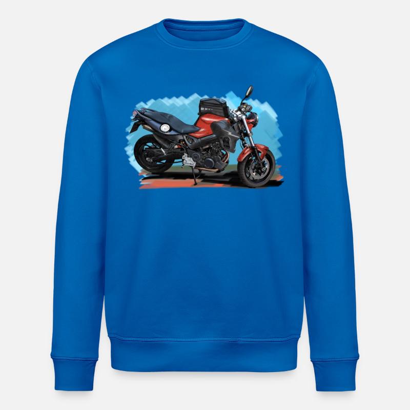 Motorrad - Stanley/Stella Unisex Bio-Sweatshirt ROLLER - Königsblau