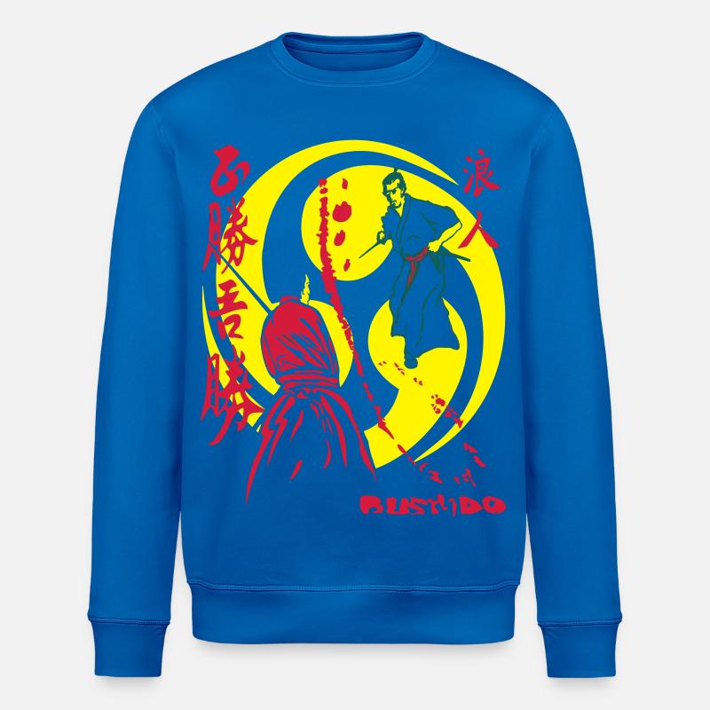 Samurai_Outlaw_5 - Stanley/Stella Unisex Bio-Sweatshirt ROLLER - Königsblau