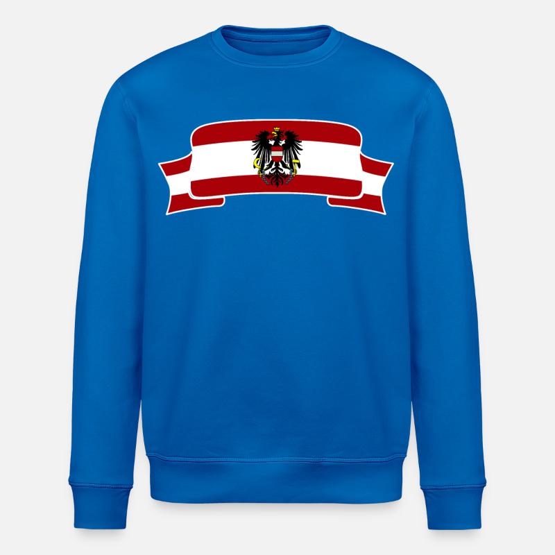 Österreich - Stanley/Stella Unisex Bio-Sweatshirt ROLLER - Königsblau