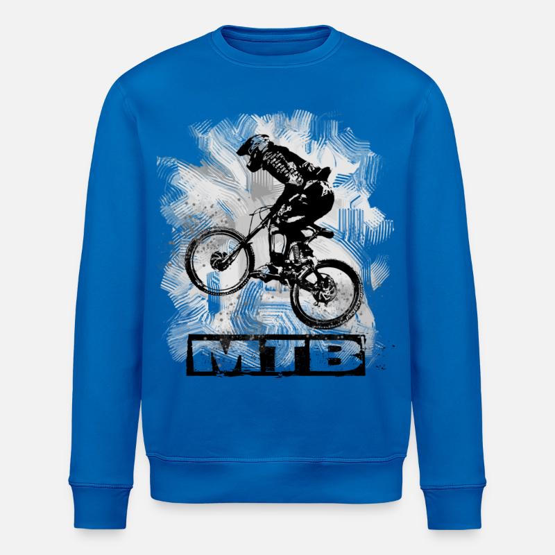 MTB - Stanley/Stella Unisex Bio-Sweatshirt ROLLER - Königsblau