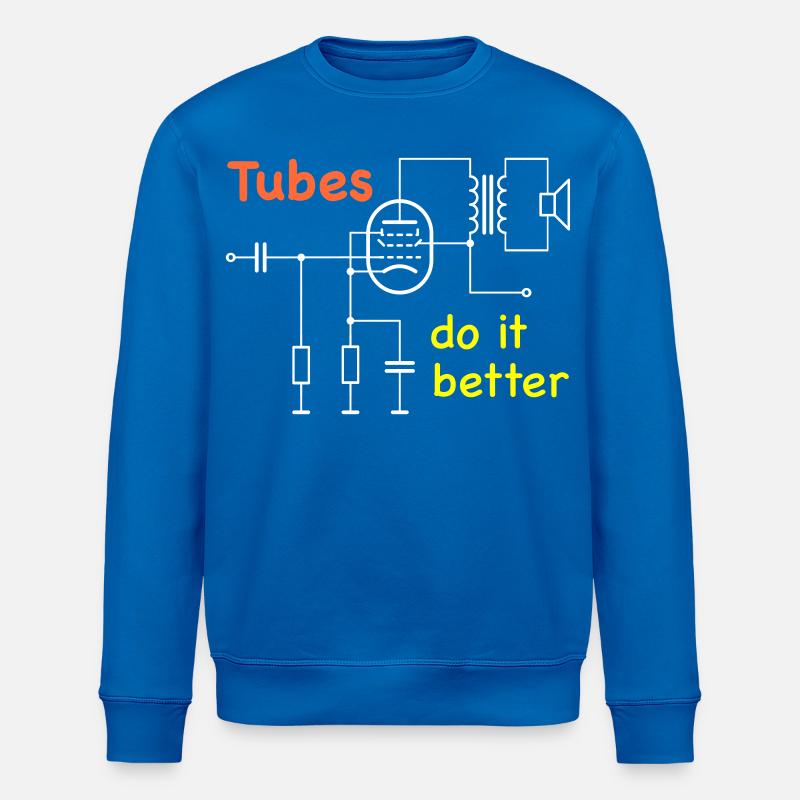 Vacuum Tubes do it better - Stanley/Stella ROLLER Unisex Organic Sweatshirt - royal blue
