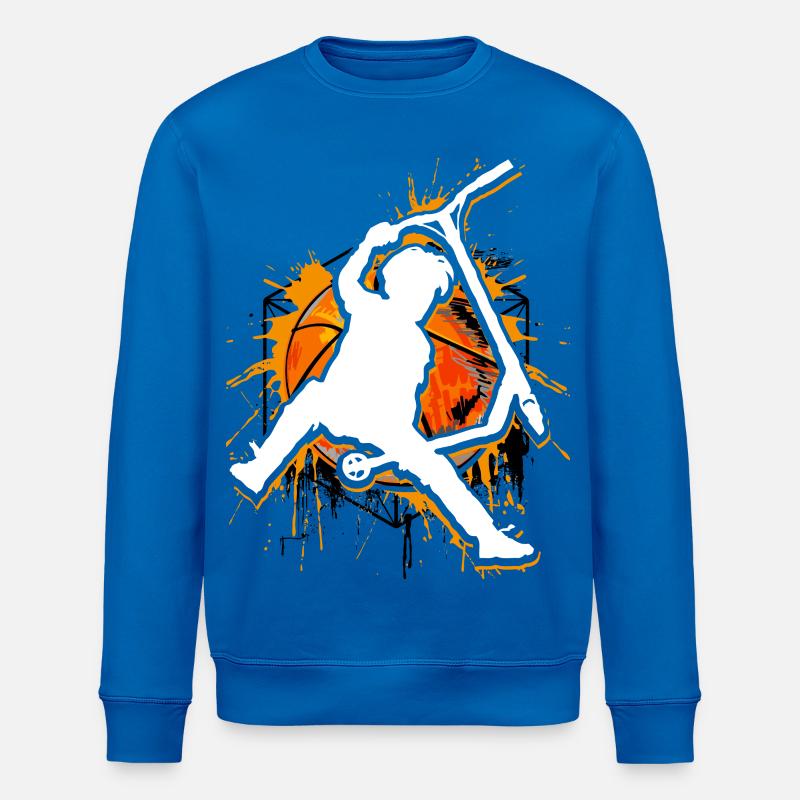 Stunt Scooter - Roller - Stuntscooter - Stanley/Stella Unisex Bio-Sweatshirt ROLLER - Königsblau