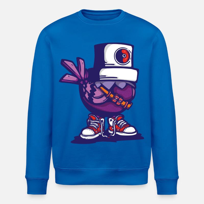 Vogel-Mütze - Stanley/Stella Unisex Bio-Sweatshirt ROLLER - Königsblau