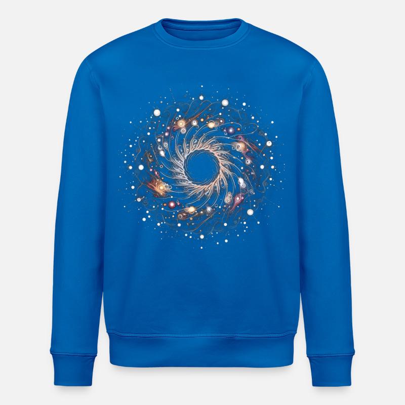 Mandala der Leere - Stanley/Stella Unisex Bio-Sweatshirt ROLLER - Königsblau