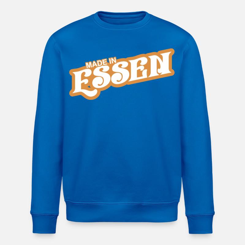 Essen - parce que c’est votre ville ! - Sweat bio ROLLER Stanley/Stella Unisexe - bleu roi