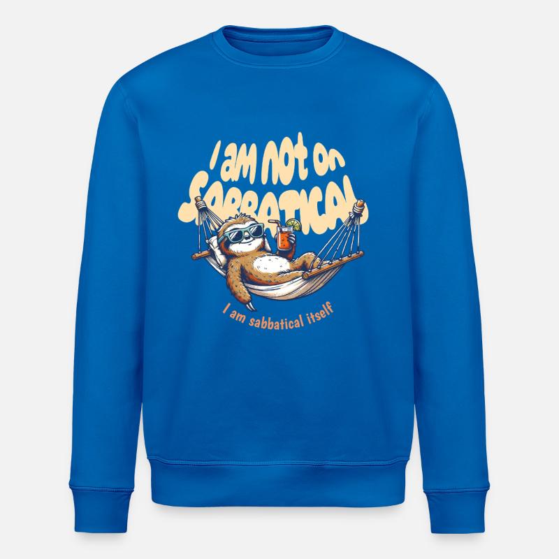 i am sabbatical - Stanley/Stella Unisex Bio-Sweatshirt ROLLER - Königsblau