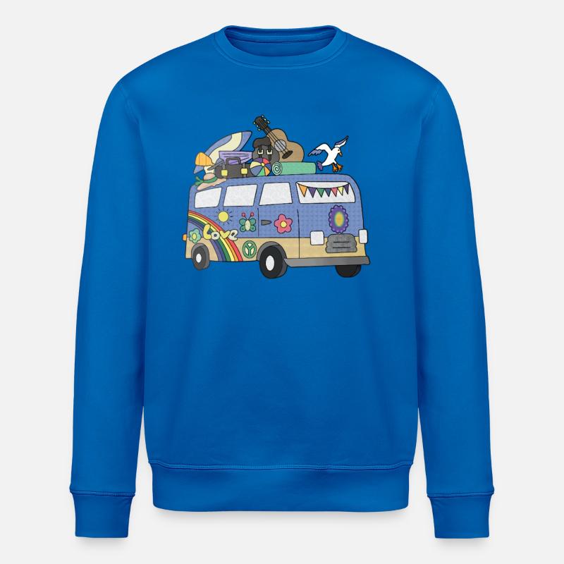 Peace Love and Camper - Stanley/Stella Unisex Bio-Sweatshirt ROLLER - Königsblau