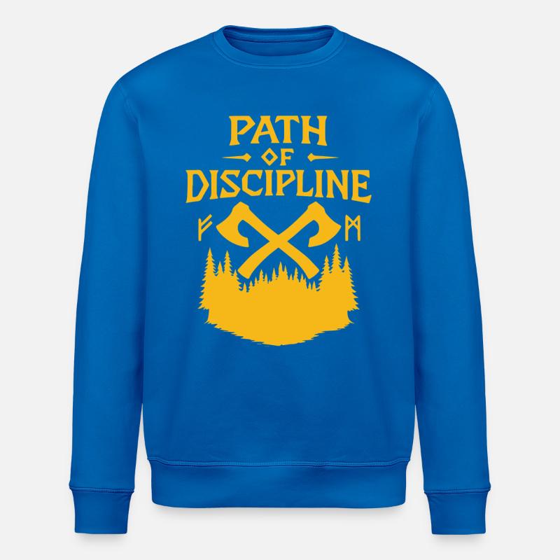 Chemin de la discipline Conception motivationnelle - Sweat bio ROLLER Stanley/Stella Unisexe - bleu roi