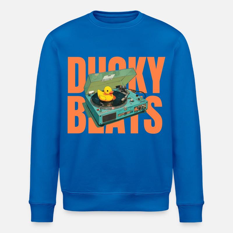 Ducky BEats - Stanley/Stella Unisex Bio-Sweatshirt ROLLER - Königsblau