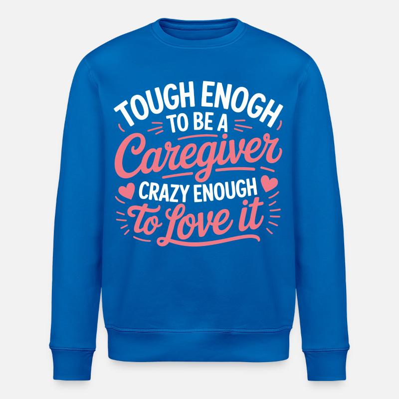 Gardien Pride Script Rose - Sweat bio ROLLER Stanley/Stella Unisexe - bleu roi