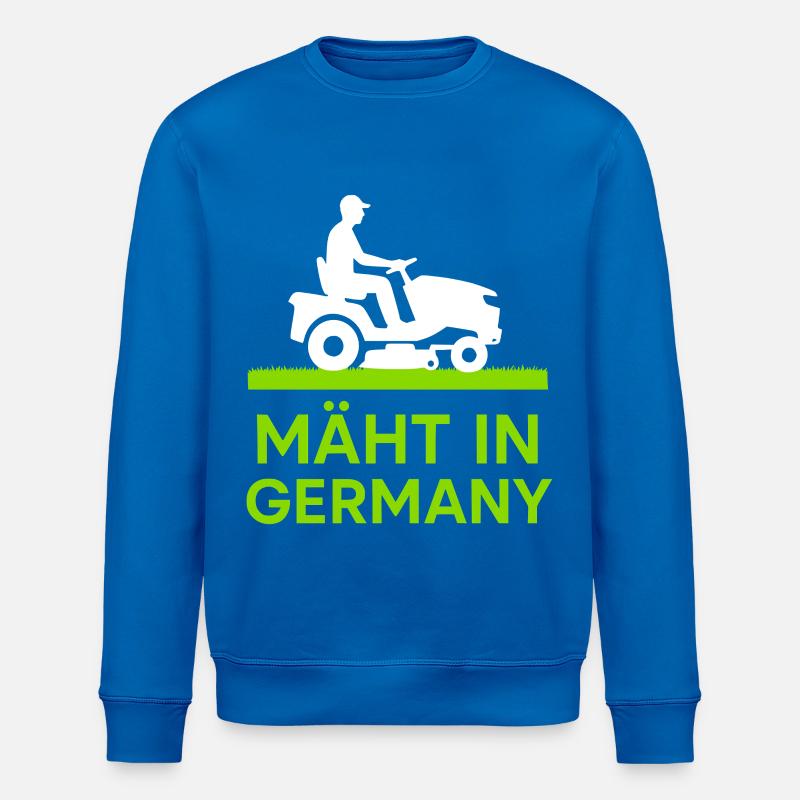 Mäht in Germany  - Stanley/Stella Unisex Bio-Sweatshirt ROLLER - Königsblau