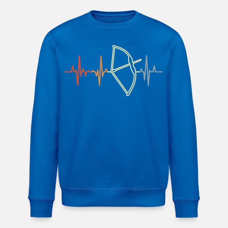 Bogenjagd Pulsschlag - Stanley/Stella Unisex Bio-Sweatshirt ROLLER - Königsblau