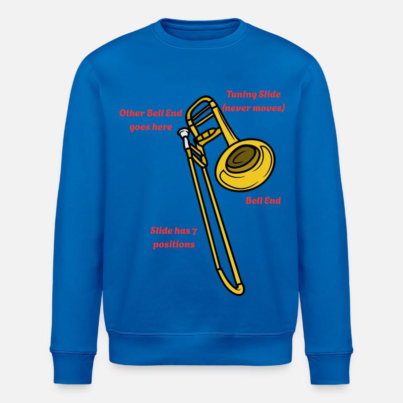 The_Trombone - Stanley/Stella Unisex Bio-Sweatshirt ROLLER - Königsblau