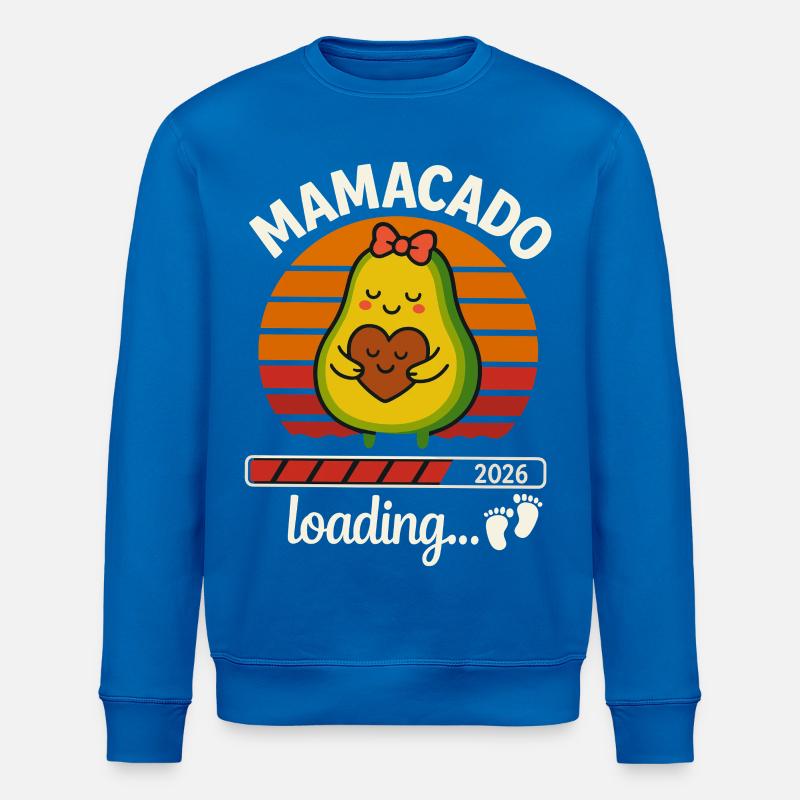 Mamacado Mama 2026 - Stanley/Stella Unisex Bio-Sweatshirt ROLLER - Königsblau