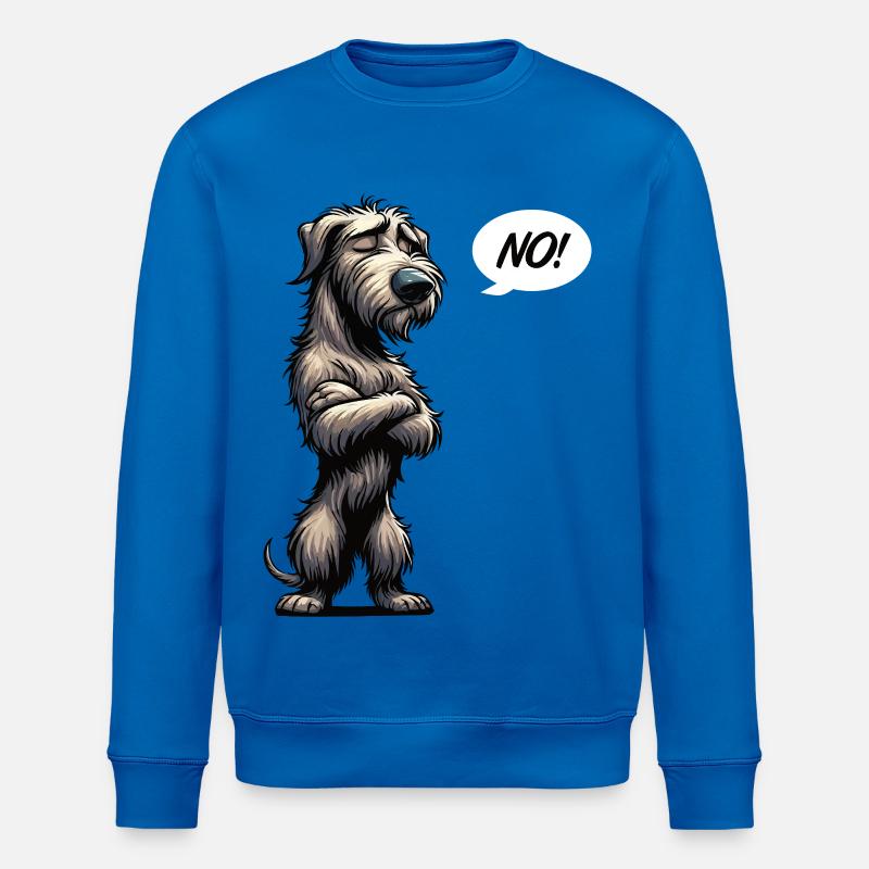 No Irischer Wolfshund Wolfshundbesitzer Wolfshunde - Stanley/Stella Unisex Bio-Sweatshirt ROLLER - Königsblau