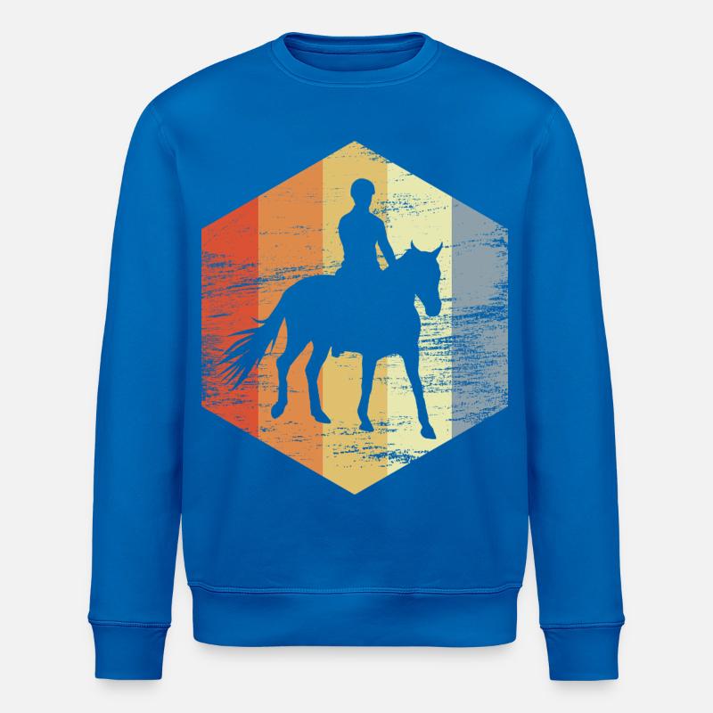 Look rétro de la conduite - Sweat bio ROLLER Stanley/Stella Unisexe - bleu roi