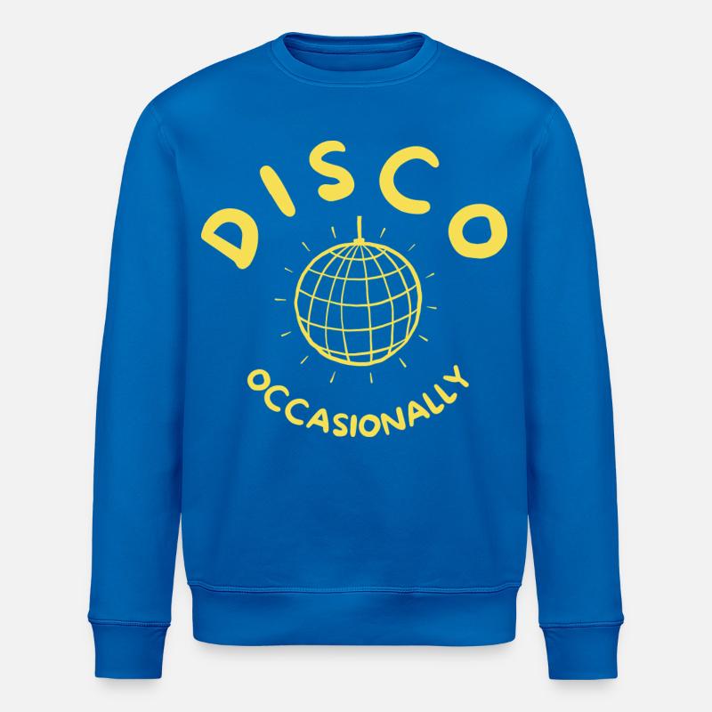 Disco Occasionally - Together Together Retroyellow - Stanley/Stella Unisex Bio-Sweatshirt ROLLER - Königsblau
