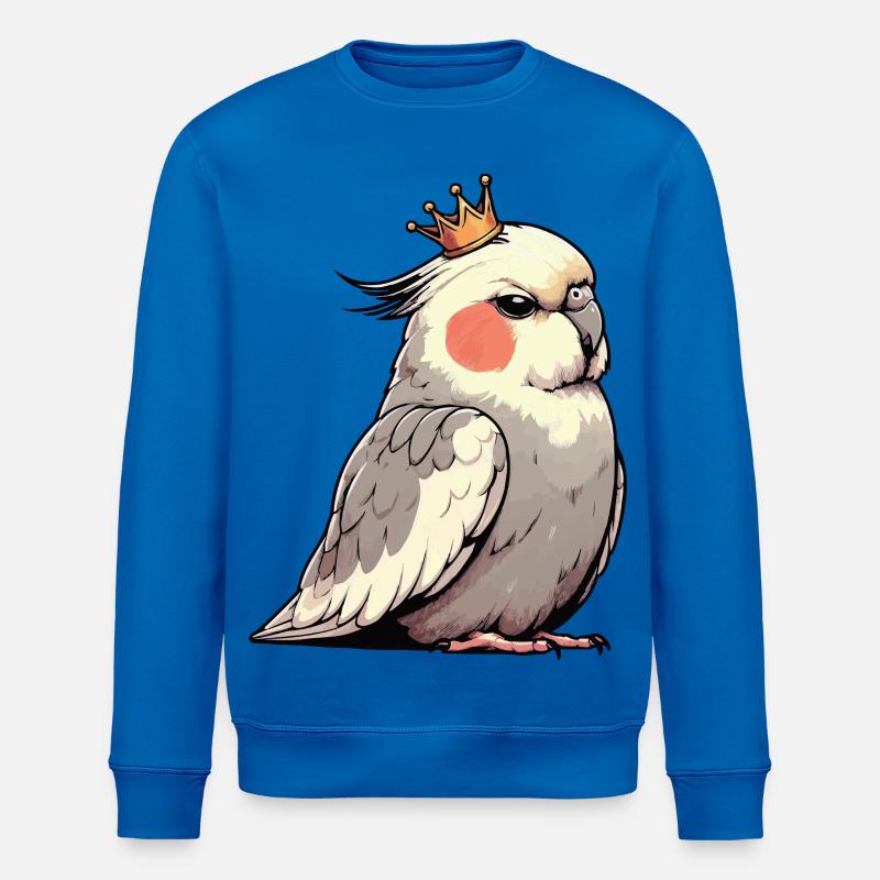 Calopsitte Calopsitte Calopsitte Oiseau calopsitte - Sweat bio ROLLER Stanley/Stella Unisexe - bleu roi