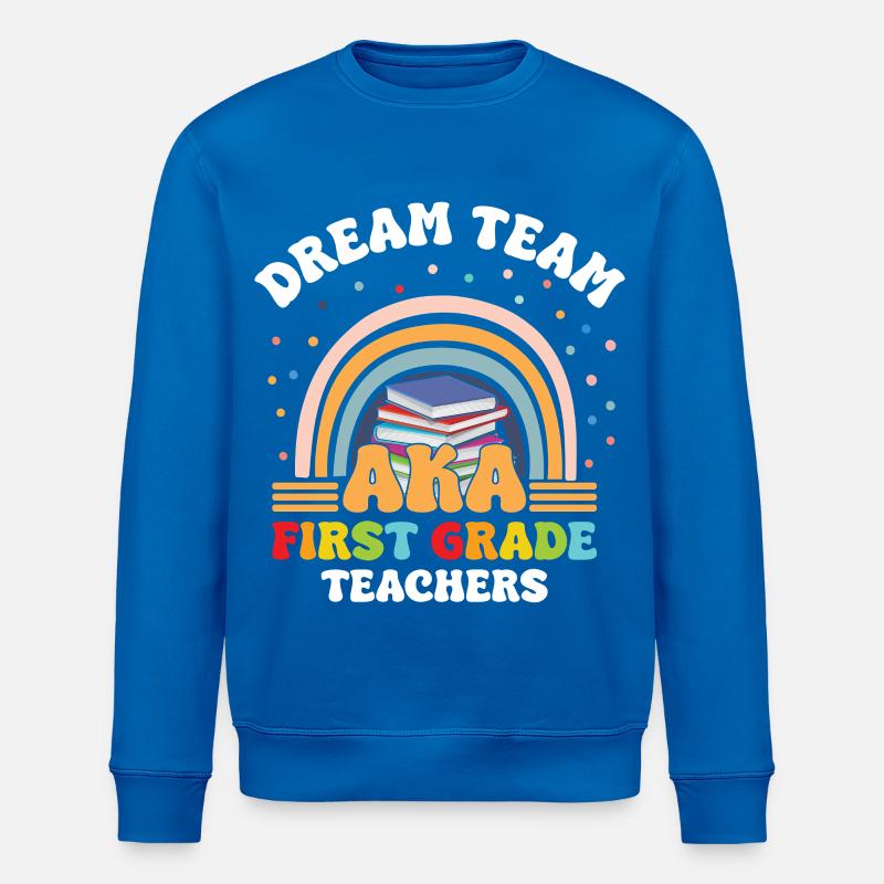Lehrer-Dreamteam der ersten Klasse - Stanley/Stella Unisex Bio-Sweatshirt ROLLER - Königsblau