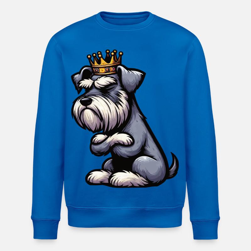 Schnauzer géant Schnauzer Propriétaire de Schnauzer - Sweat bio ROLLER Stanley/Stella Unisexe - bleu roi