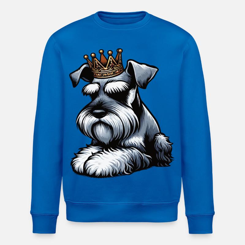 Schnauzer géant Schnauzer Propriétaire de Schnauzer - Sweat bio ROLLER Stanley/Stella Unisexe - bleu roi