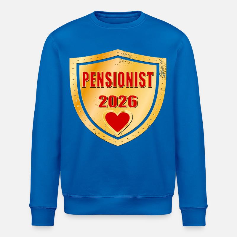 Großmutter-Rentnerin 2026 - Stanley/Stella Unisex Bio-Sweatshirt ROLLER - Königsblau