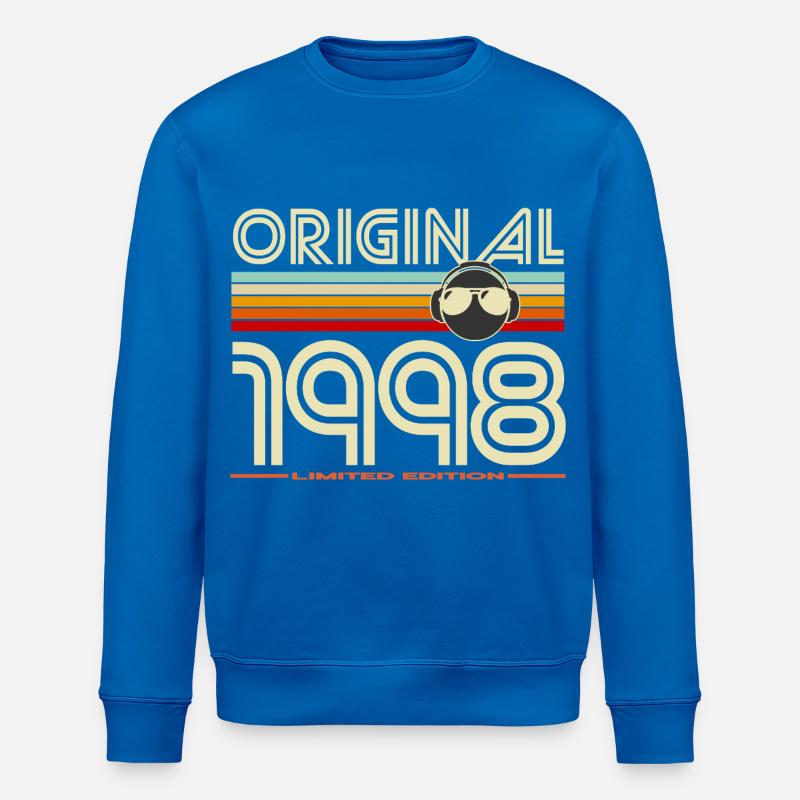 Originale Retro-Edition von 1998 - Stanley/Stella Unisex Bio-Sweatshirt ROLLER - Königsblau
